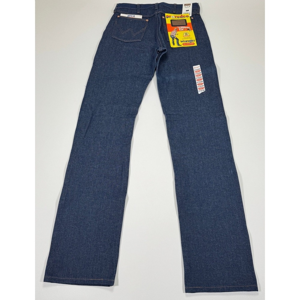 Vintage Wrangler 13MWZ Pro Rodeo Jeans Mens 31x38 NWT USA Made Cowboy Cut